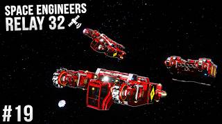 FULL Mining Crew Deployment! - Space Engineers: Relay 32 - Ep #19