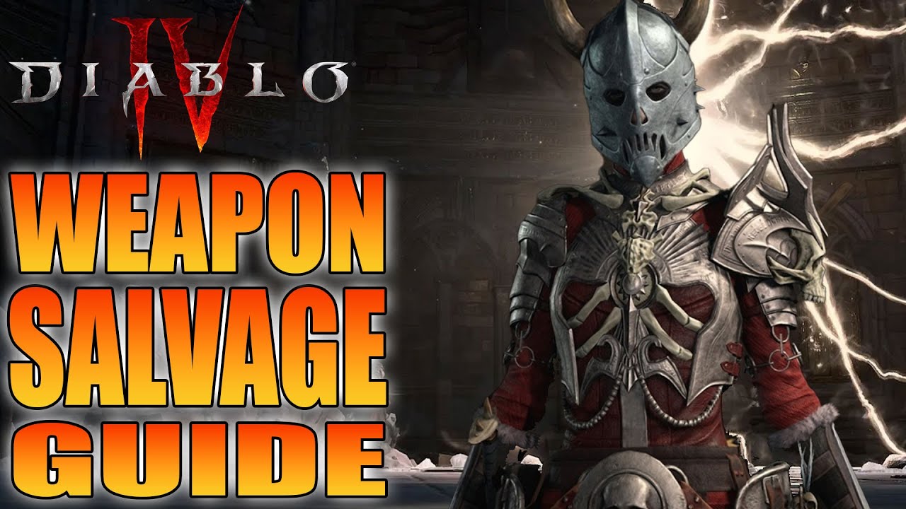 How To Dismantle  & Salvage Gear In Diablo IV
