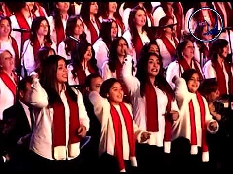 ميدلى مدارس الاحد كورال ام النور العذراء الدقى حفل الميلاد 
