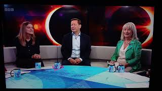 BBC Newsnight: Queen's Brian May on solar eclipse, due August 12.
