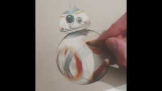 ✎ DRAWING: BB-8! (Work-In-Progress Clip)