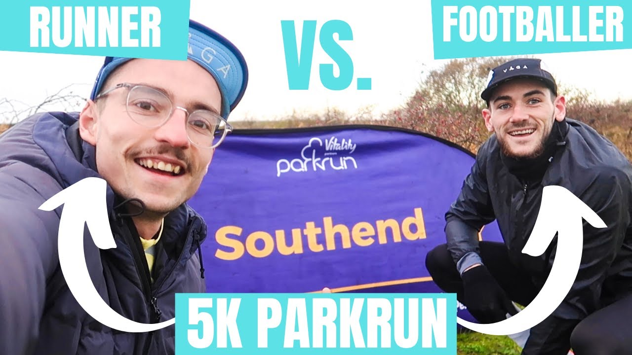 RUNNER VS. FOOTBALLER | 5K PARKRUN (SUB 16MIN)