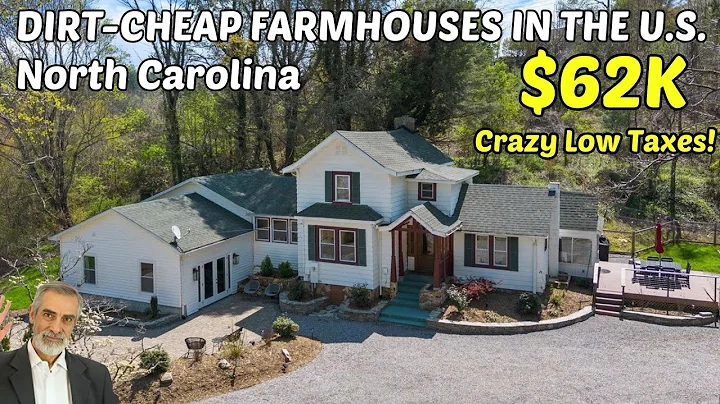 7 INSANELY CHEAP Farmhouses in NORTH CAROLINA You Can Buy Right Now! (Won’t Last!)
