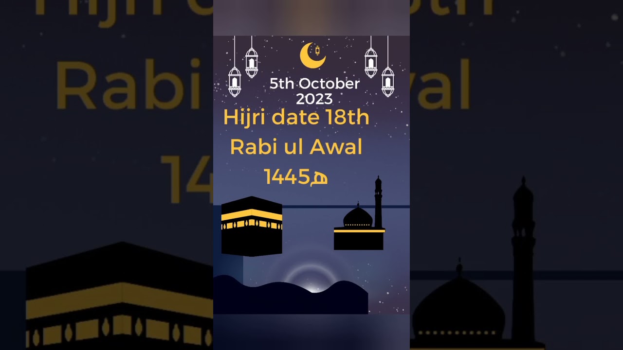 Islamic Calendar Hijri date today Chand ki tarikh #Shorts#shortsfeed #viral #trending #viralshorts
