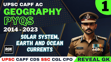 CAPF Geography PYQ