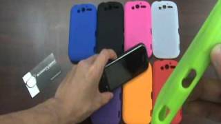 T-Mobile MyTouch 4G Silicone Case Skin Cover Review / Overview By AccessoryGeeks.com screenshot 5