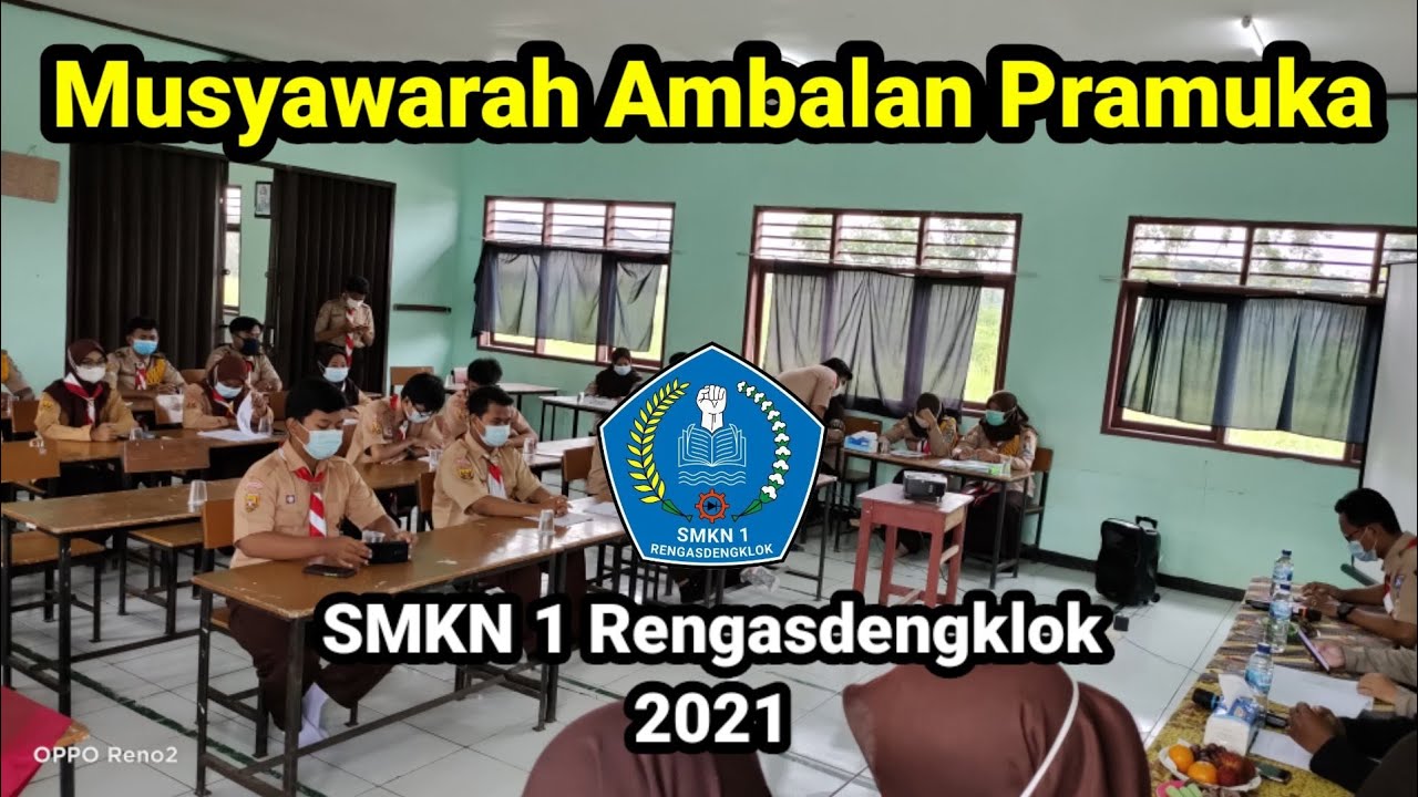 Musyawarah Ambalan Pramuka SMKN 1 Rengasdengklok 2021.. Sertijab Ketua Pradana Putra & Putri
