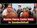 West Bengal Phase 2 voting: BJP candidate Rekha Patra casts her vote in Sandeshkhali