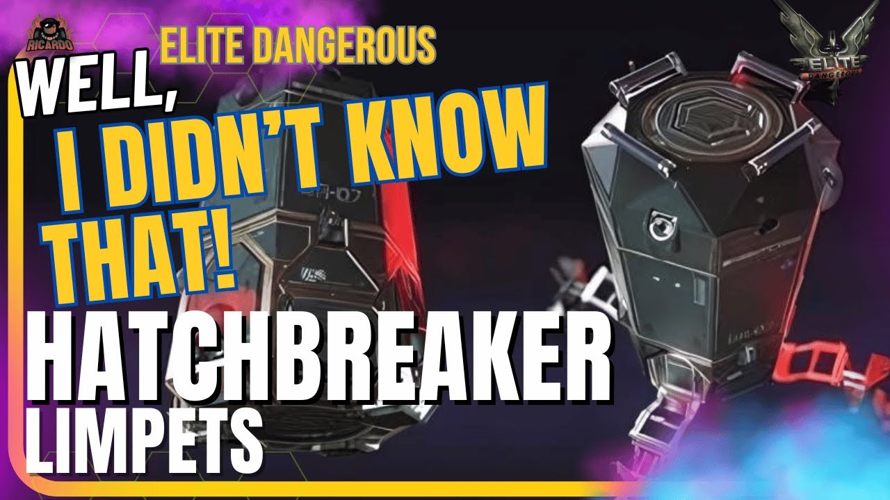 THIS is the BEST defense against HATCH BREAKER LIMPETS (Elite Dangerous ...