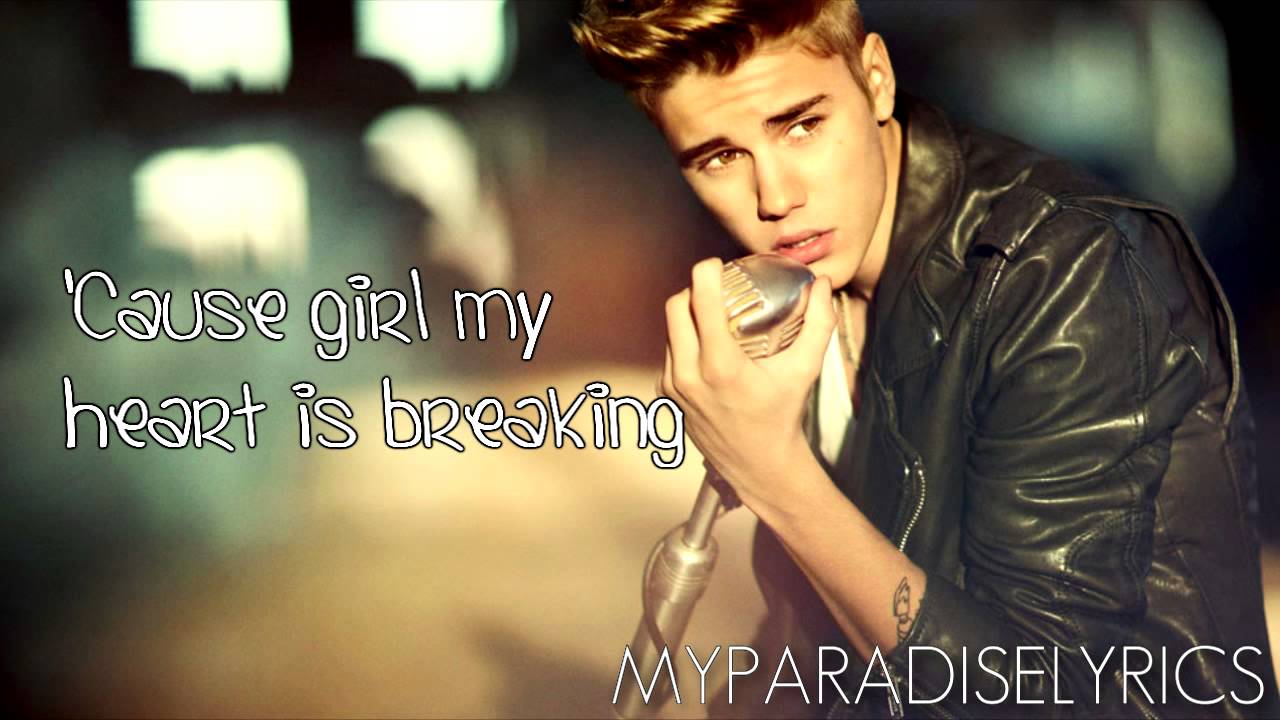 Justin Bieber - Heartbreaker (Lyric Video) HD - YouTube