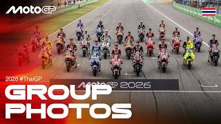 2026 MotoGP Group Photo LIVE from Thailand 📸