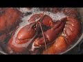 【ザリガニ釣り】特定外来生物を食って駆除【ウチダザリガニ】 Combating eating Signal crayfish.