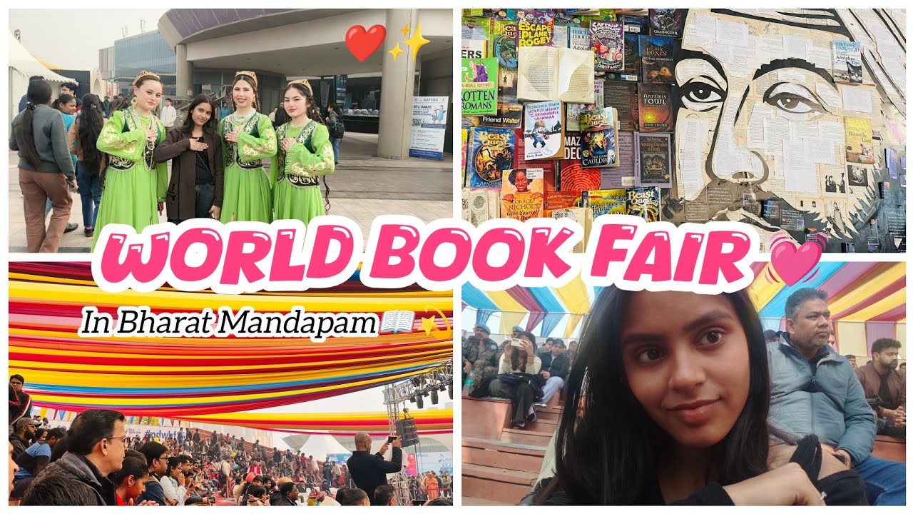 World Book Fair in Delhi📖❤️✨..