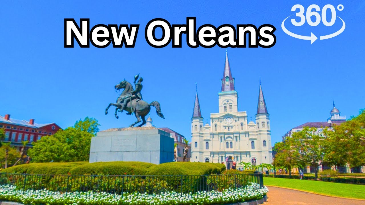 Французский квартал Нового Орлеана в формате 360° | Иммерсивное путешествие