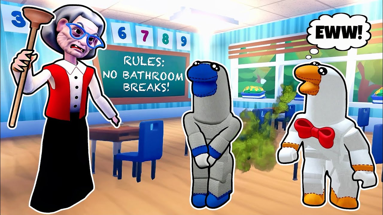 DON’T POOP YOURSELF AT SCHOOL! ROBLOX