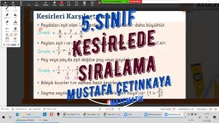 5Sınıf Kesirleri Sıralama25