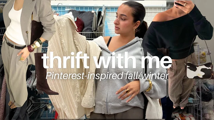 THRIFT WITH ME 👜 (pinterest-inspired fall/winter | vintage 00s, chic, old money, office siren)
