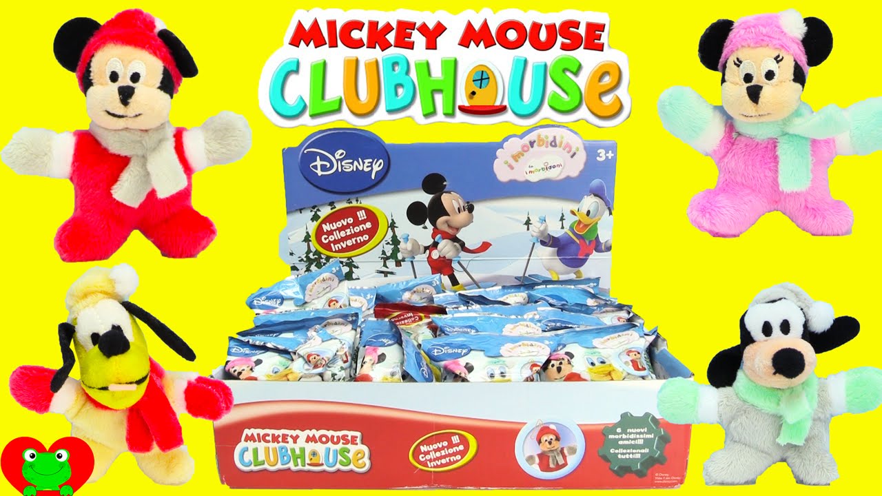 pals catalonia Mickey Mouse Club House Winter Blind Bag Plushies