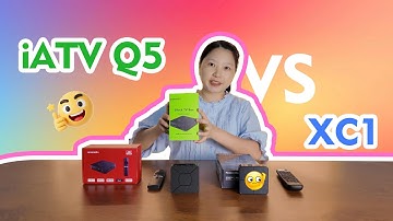 iATV Q5 VS XC1 Android TV Box