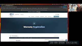 September 2026 Webinar Warranty Registration Guide