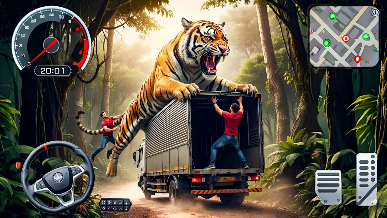 Animal Transport Cargo Truck Simulator: Full Mission Walkthrough- Android GamePlay 🎮