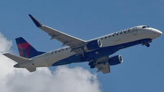 Delta Connection (SkyWest) Embraer E175LR Takeoff From Idaho Falls [N316SY]