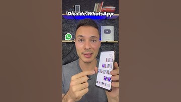 Como desativar o salvamento automático de fotos e vídeos no WhatsApp #dicas #whatsapp #android