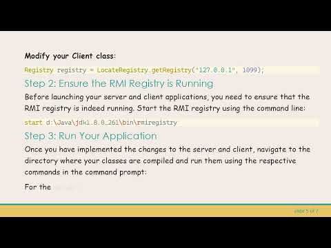 Fixing the RMI Registry Permission Denied Error in Java RMI
