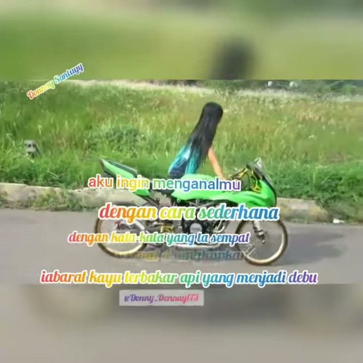 STORY WA CEWE LAGI DORONG MOTOR NINJA