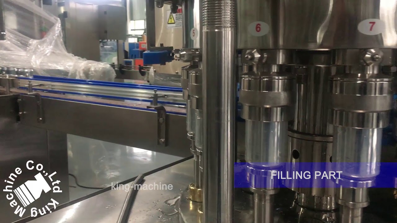 Small Scale Beverage Bottling Machinery / Plant YouTube