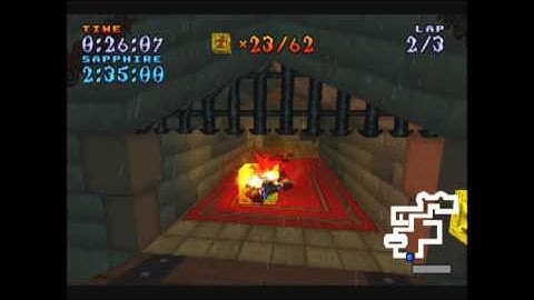 CTR #55 - Cortex Castle - Platinum Relic