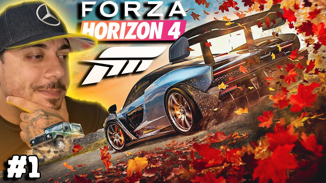 O INICIO DO FORZA HORIZON 4 - ZOIOOGAMER GAMEPLAY