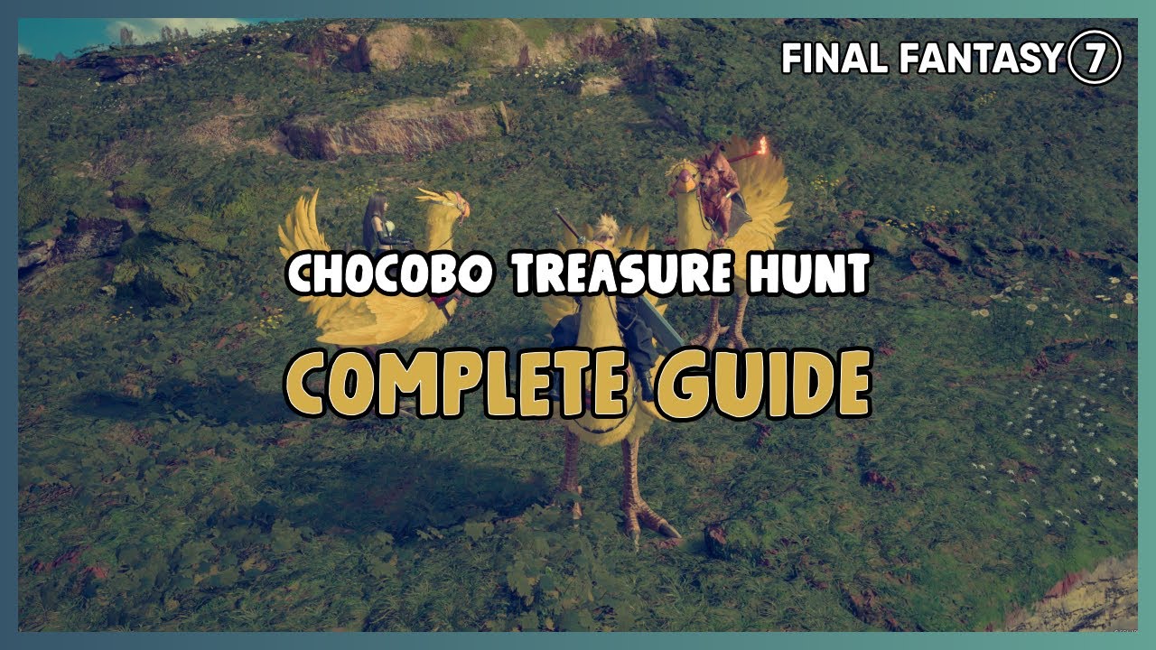 FF7 Rebirth - Complete Chocobo Treasure Hunt Guide | Hot & Cold