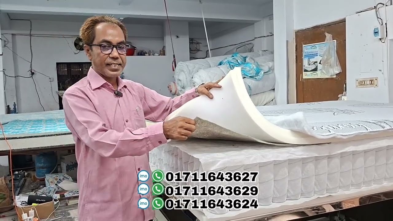spring , 5g rubber , super orthopedic mattress price in bangladesh 