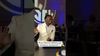 Nick Saban & Roman Harper gave some marriage advice at SEC Media Days ❤️