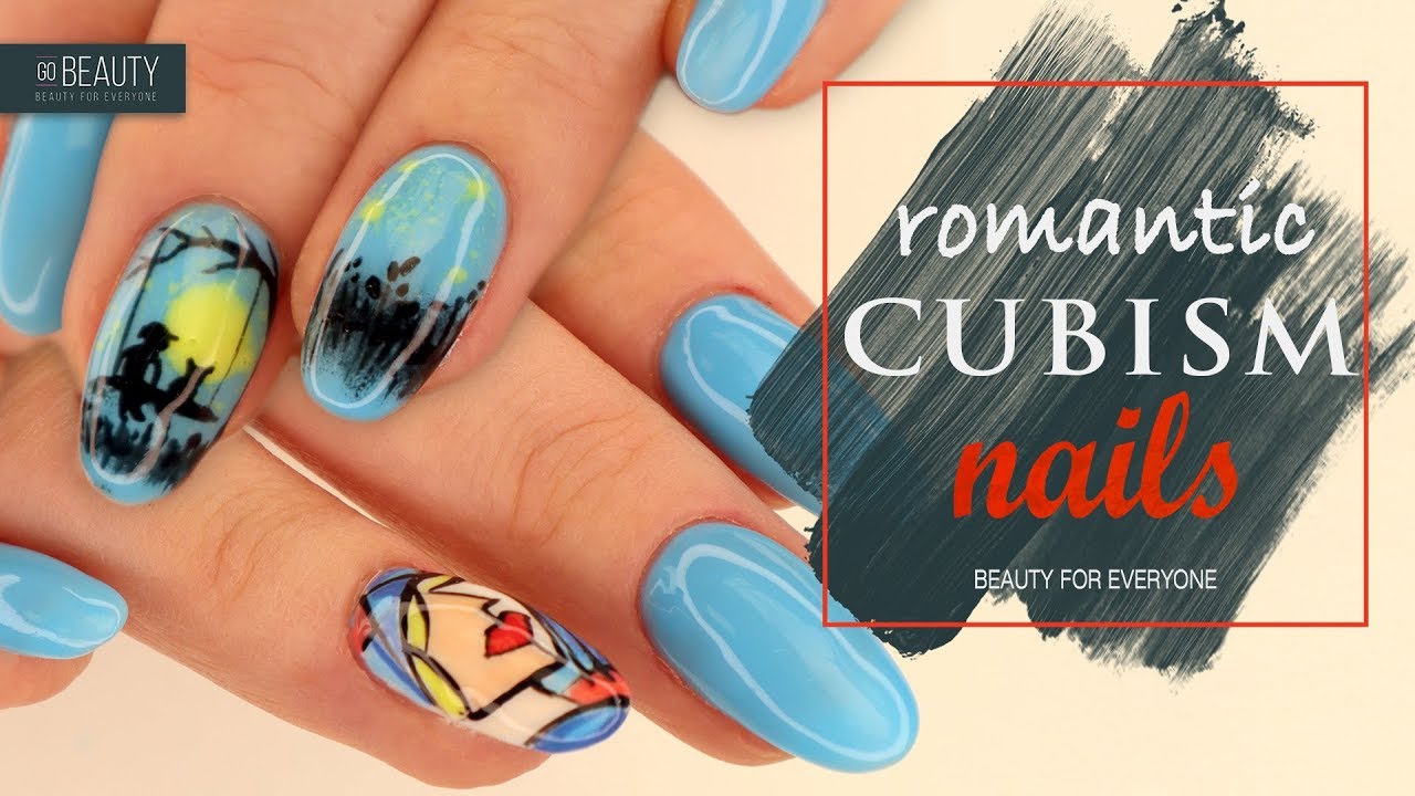 Романтический дизайн ногтей Пикассо | Маникюр 2019 | Beautsi