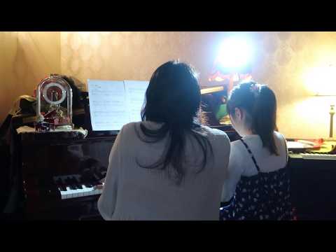 さくら（独唱）　ピアノ連弾