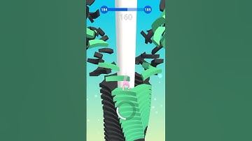 Most Satisfying Gameplay, Stack ball level 184 #shorts