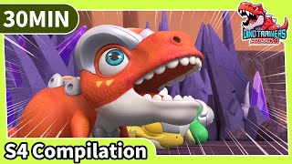 Dino Trainers S4 Compilation [31-32] | Dinosaurs for Kids | Trex | Cartoon | Toys | Robot | Jurassic