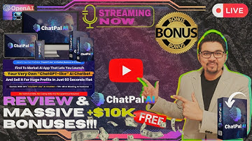 ChatPalAi Review⚡📲💻[LIVE] Launch Your Own "ChatGPT Like" AI Chatbot Business💻📲⚡FREE Bonuses💲💰💸