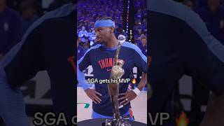 aura 🔥SGA mrmvp #congratulations #nba #mvp #bball #ballaholics #basketball #sga #okc #okcthunder