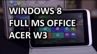 Acer Iconia W3 Windows 8 Tablet Unboxing & Overview
