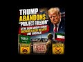 Trump’s “Project Freedom” Faces Collapse After Gulf Allies Pull Support