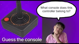 Console challenge: Guessing console by their controllers