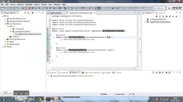 Web Listeners - ServletContextListener