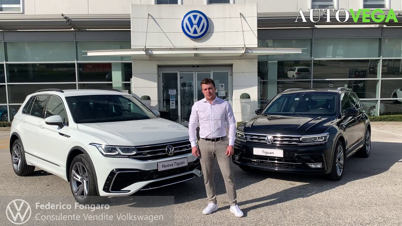 AUTOVEGA - Confronto NUOVA TIGUAN Restyling 2020 e Modello precedente