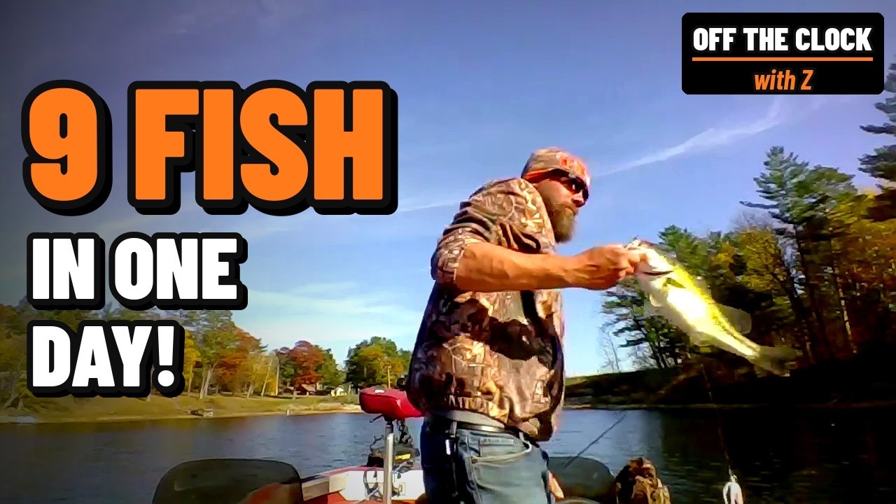 Quick Largemouth Bass Fishing Run in Minnesota | Off the Clock with Z Ep. 1