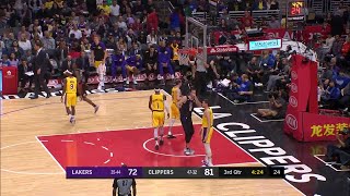 3rd Quarter, One Box Video: LA Clippers vs. Los Angeles Lakers