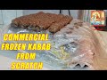 How to make | Juice Frozen Kabab Recipe | How Factory make and store kabab | Homemade Kabob recipe