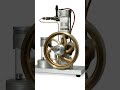 Miniature internal combustion engine, identified as a Maier single-cylinder 4-stroke gas engine